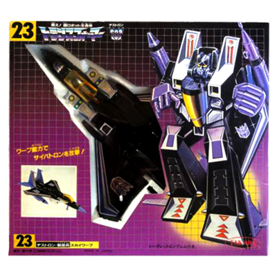 トランスフォーマー デストロン 航空兵 スカイワープ 1983年 タカラ