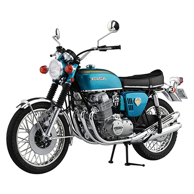 参考価格】ナガノ 1/8 カワサキ 750-SS マッハIII ポスター付/バイク