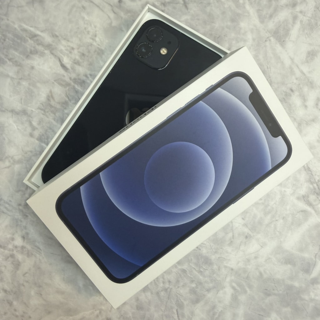 国内版SIMフリー iPhone12 64GB ブラック MGHN3J/A 買取実績