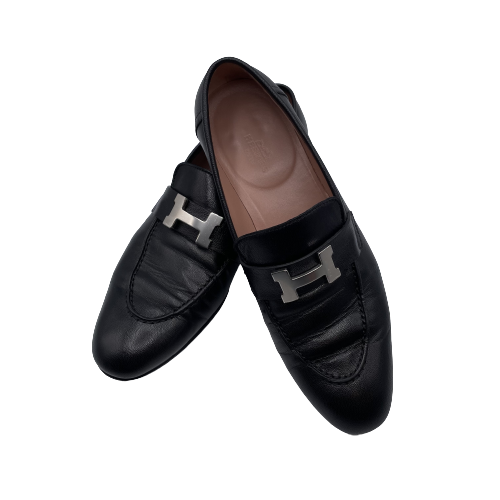 HERMES エルメス モカシン パリ ファッション・衣類 シェブルミゾル