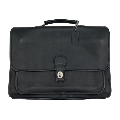 COACH コーチ ブリーフケース バッグ レザー K9N 5180ブラックの買取