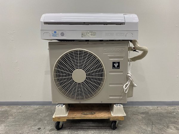 SHARP ルームエアコン 室内機室外機セット 10畳用 AU-L22NY/AY-L22N-W