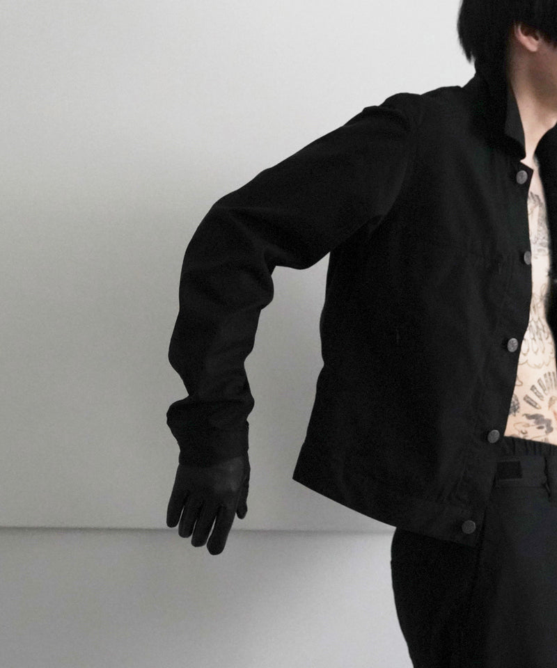 THE JEAN JACKET -FINX COTTON GABARDINE- 