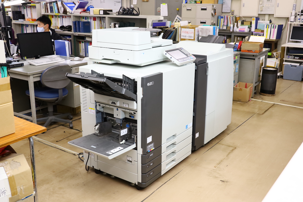 低ランニングコストの高速インクジェットプリンター RISO オルフィスGD