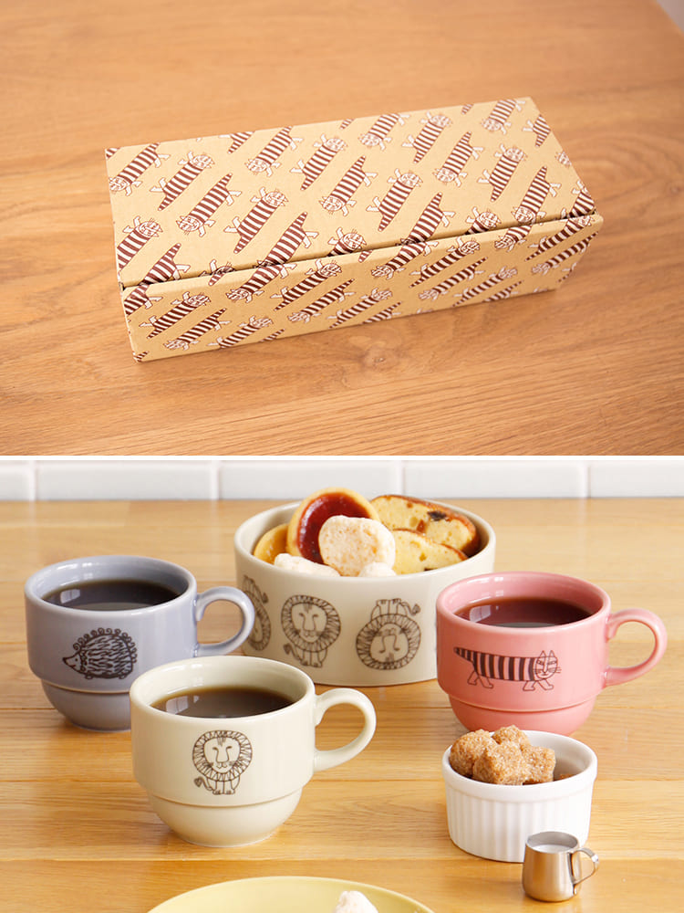 LisaLarson リサ・ラーソン トリオ スタックカップ セット Lisa Larson