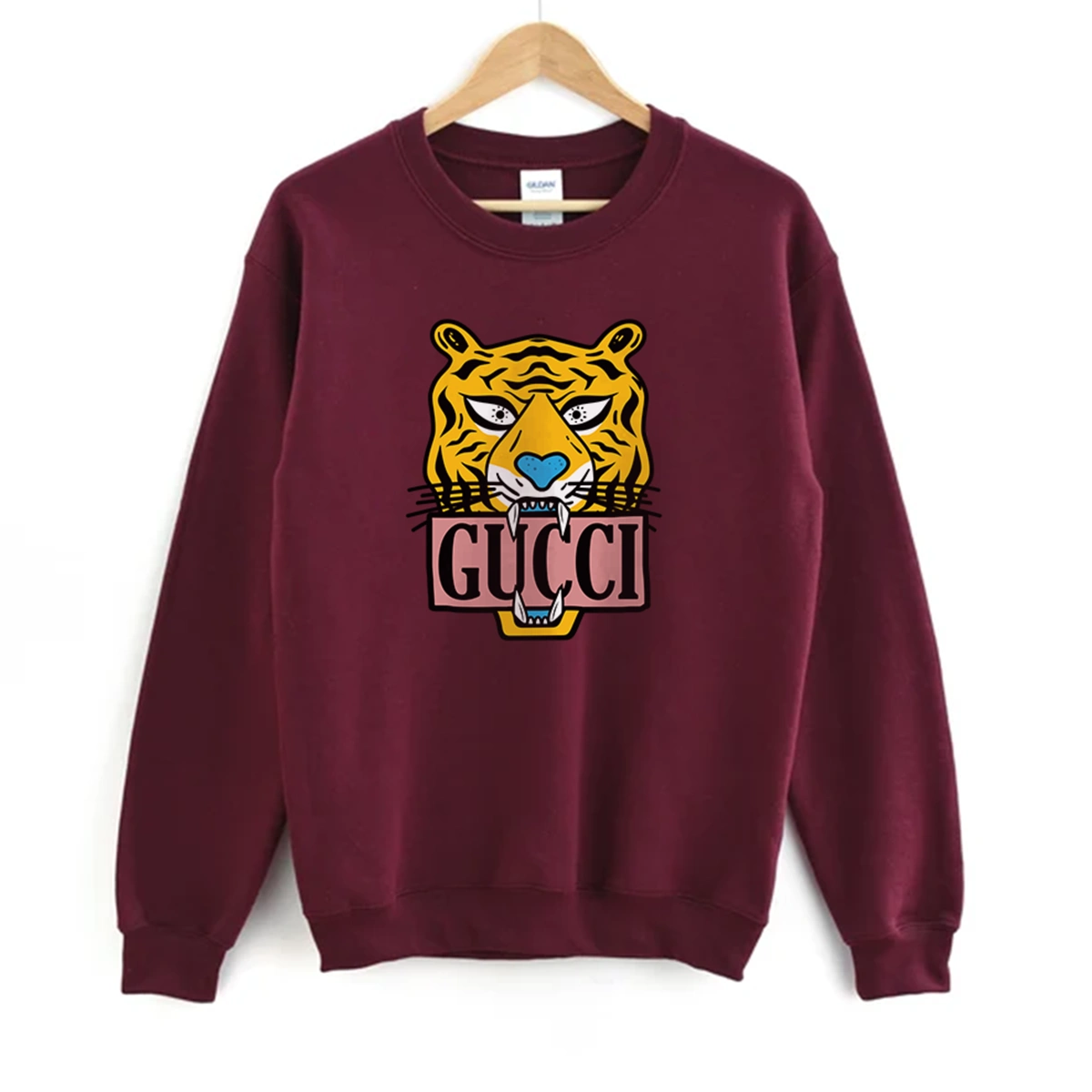 Gucci Tiger Sweatshirt, Trending Tiger Sweatshirt, Gucci Vintage Shirt