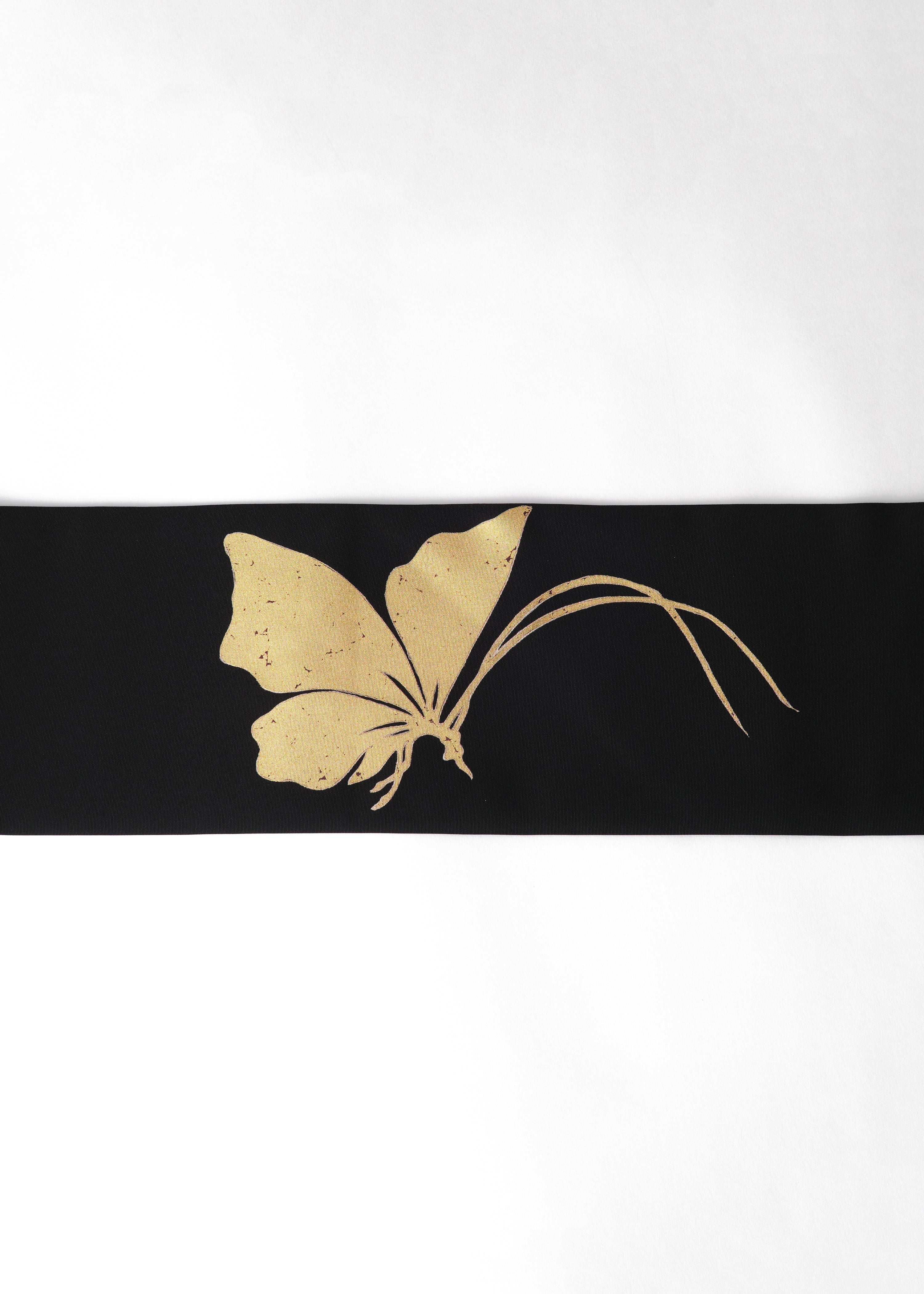 名古屋帯｜光琳蝶｜成謙｜九寸｜京友禅｜正絹