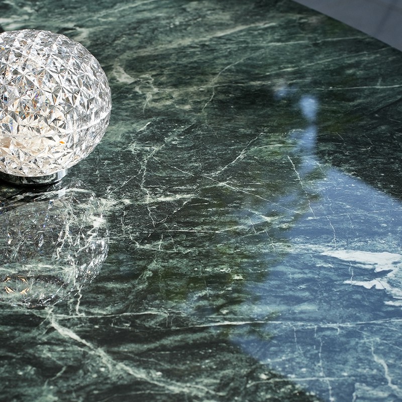 特別価格】グロッシーテーブルセット トップ グリーン/フレーム