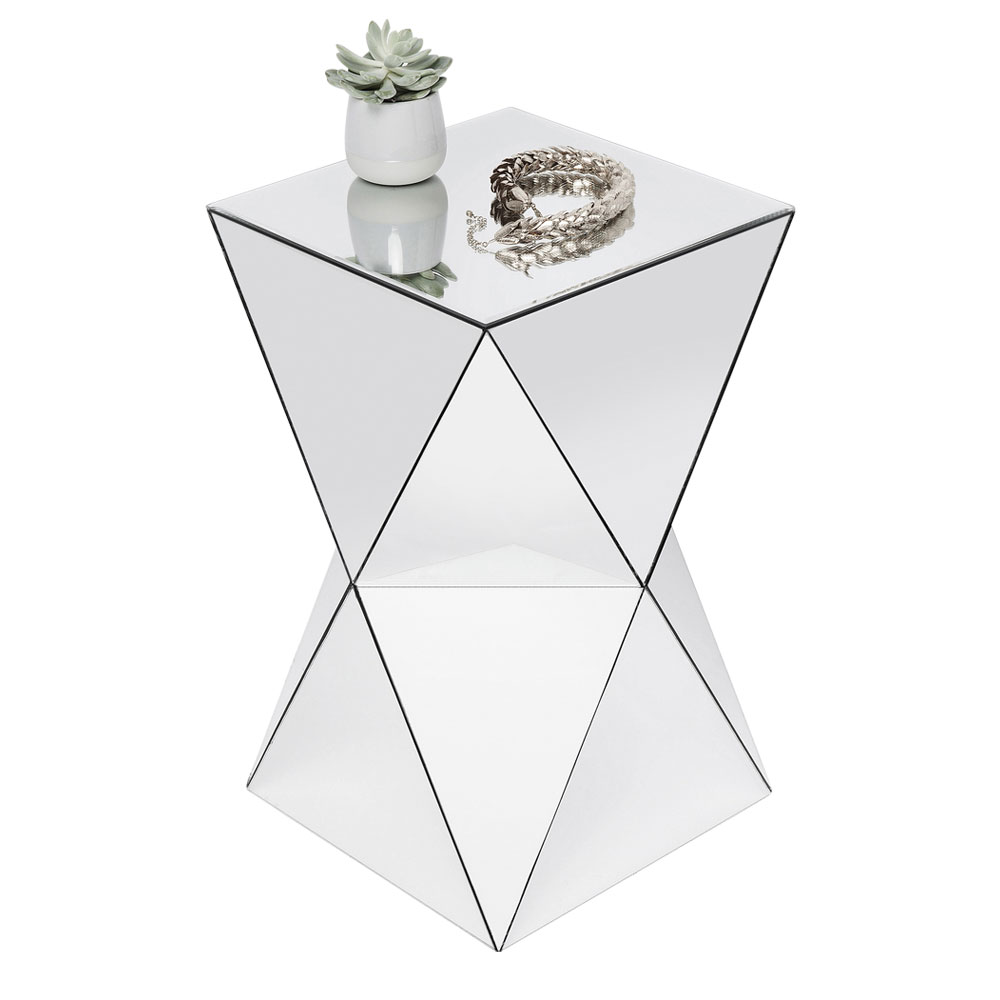 ラグジュアリートライアングル32×32 cm サイドテーブル - サイド