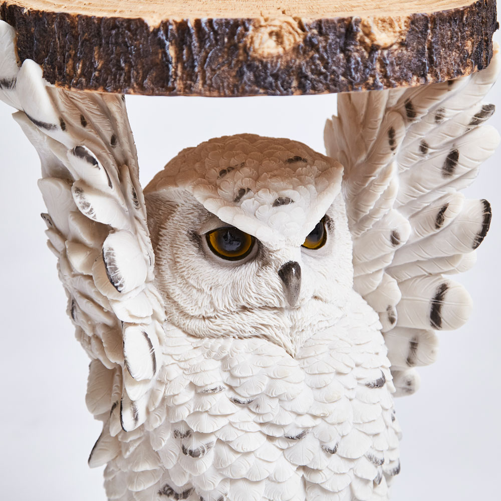 廃番】アニマルサイドテーブル オウル - サイドテーブルの通販