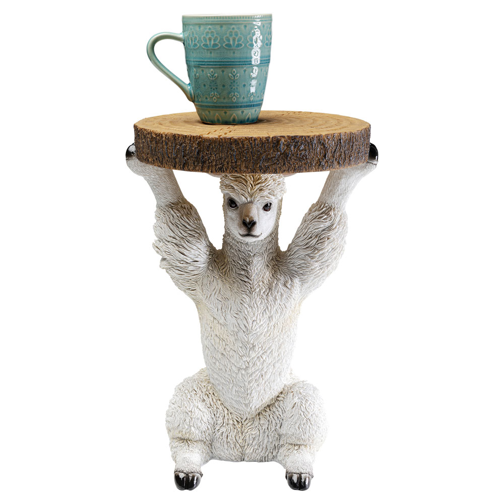 アニマルサイドテーブル ラマ - サイドテーブルの通販 ｜【KARE