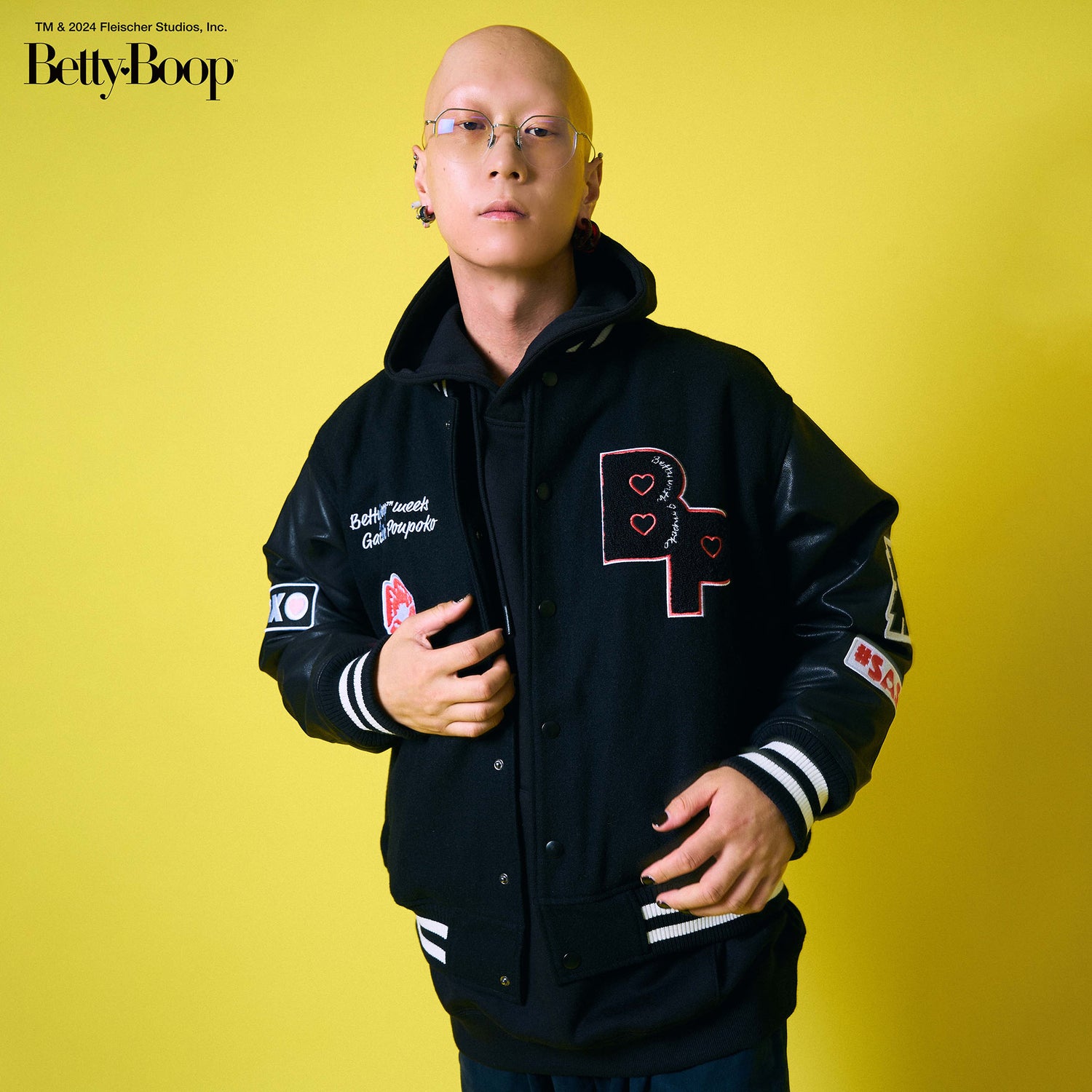 POKOPEA Collaboration】BETTY BOOP™ x ガチ恋ぽんぽこ Wool Melton