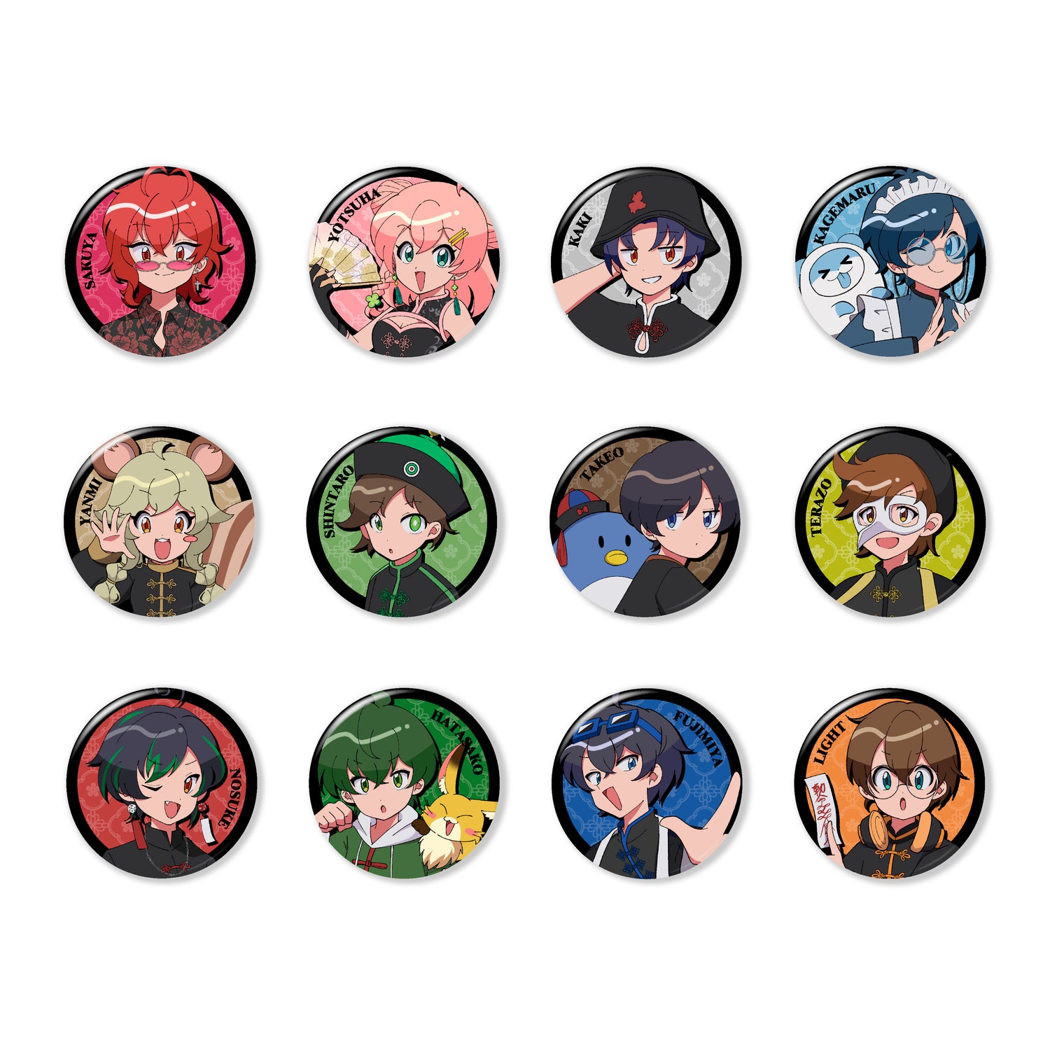 ランダム缶バッジ(中華風) – karel-shop