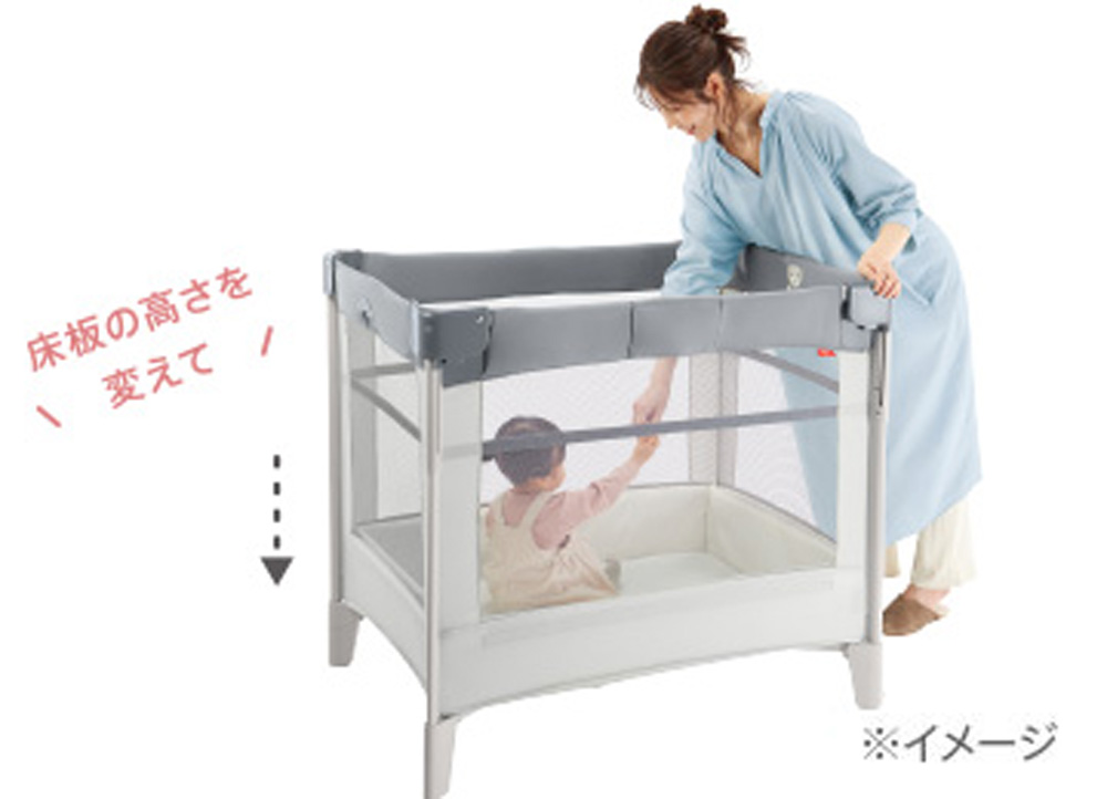 アップリカ ココネル エアープラス AB（グレー） | 借りタスのレンタル