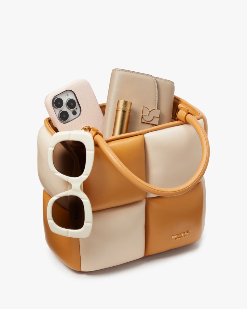 ボクシー カラーブロックド トート | ショルダー・クロスボディ