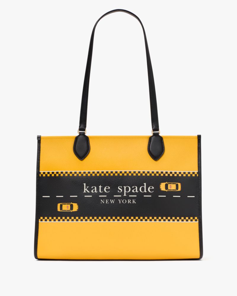 Manhattan Taxi Large Market Tote | Kate Spade New York