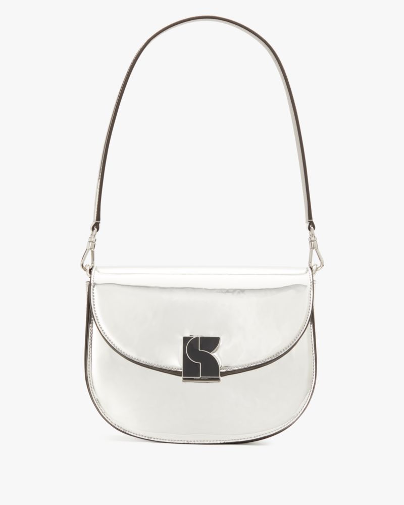 ケイト・スペード ダコタ メタリック サドル バッグ | ショルダー