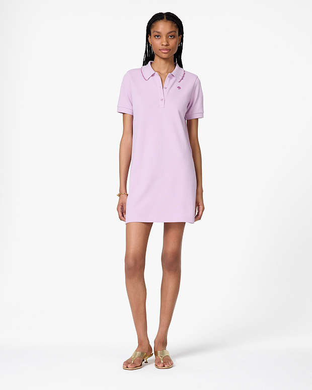 Ruffle Logo Polo Dress | Kate Spade Outlet