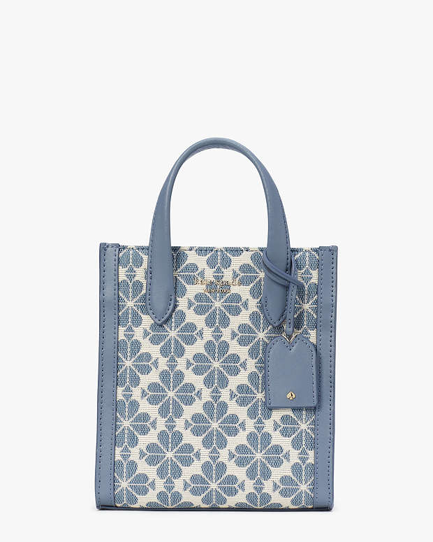 スペード フラワー ジャカード ストライプ マンハッタン ミニ クロス