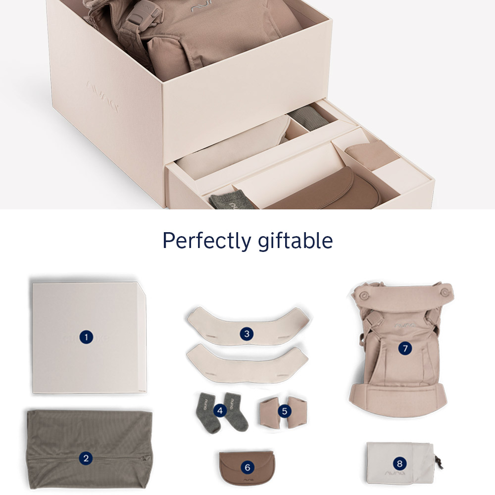 nuna ベビーキャリア CUDLラックス 対面抱っこ・前向き抱っこ・おんぶ