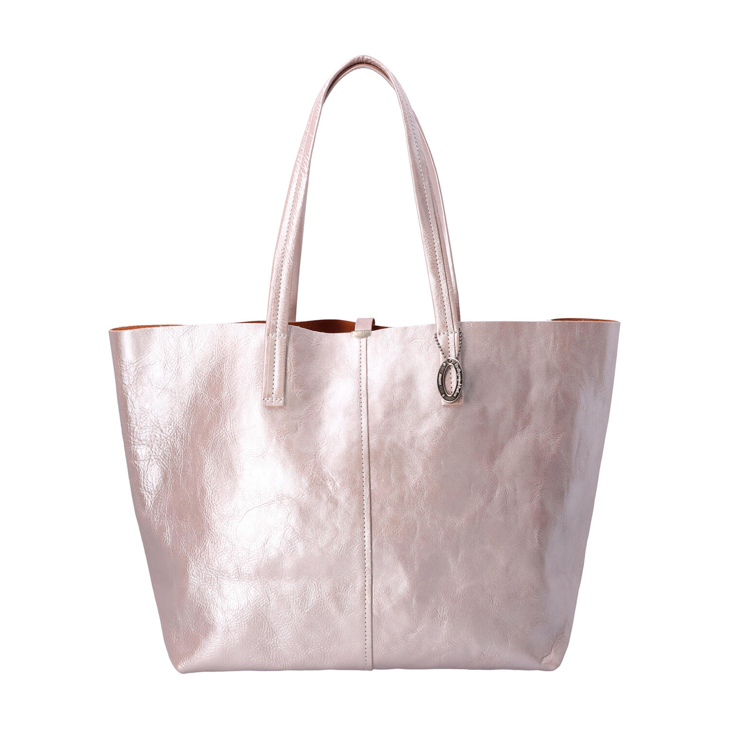 シルバー 別注 牛革 ショルダー トートバッグ | 株式会社 三竹産業