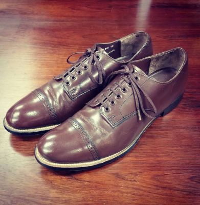 STACY ADAMS】の年代判別方法 『MADISON』キッドスキンの手入れの仕方