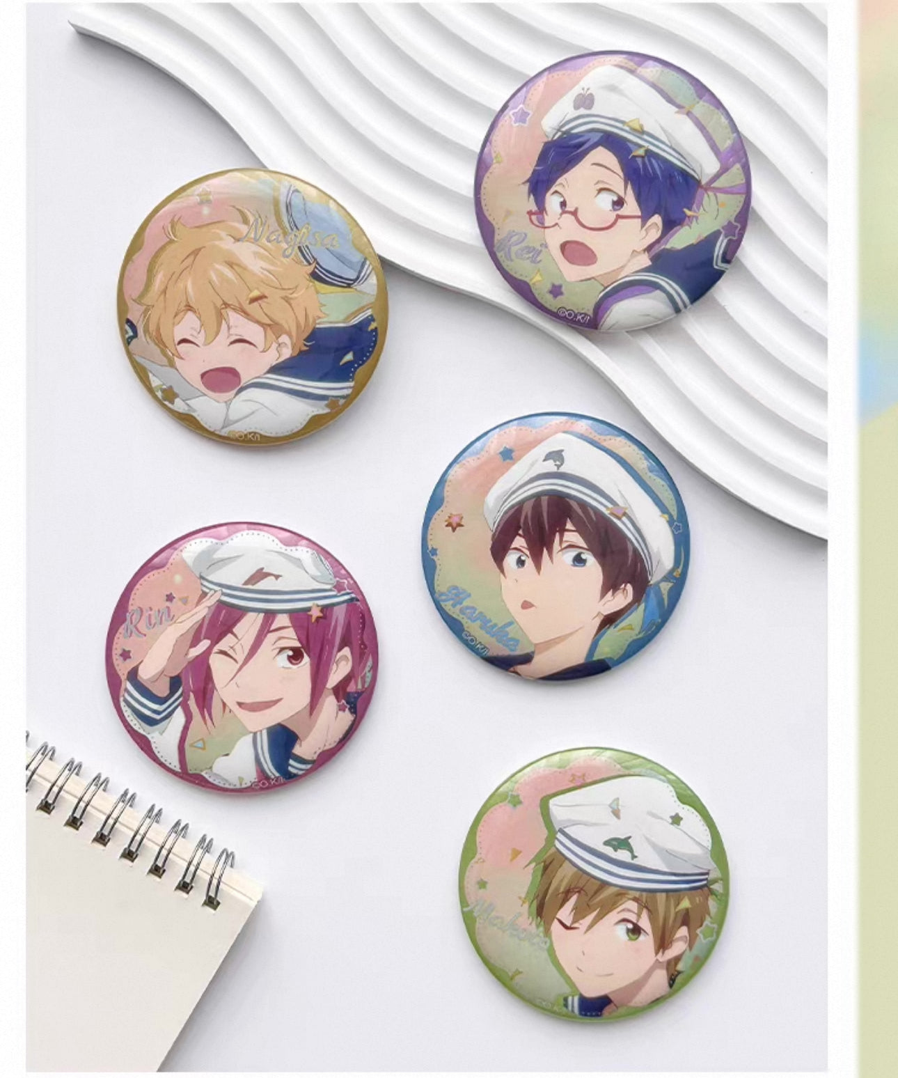 Japanese Anime Free! Iwatobi Swim Club Marine Boy Series Fridge