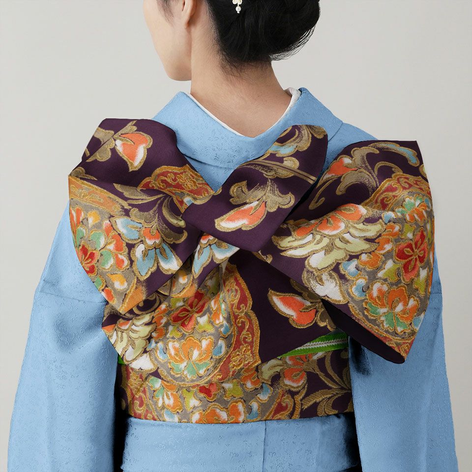 川島織物 袋帯 唐草鏡文 | 【公式】川島織物セルコンオンラインショップ