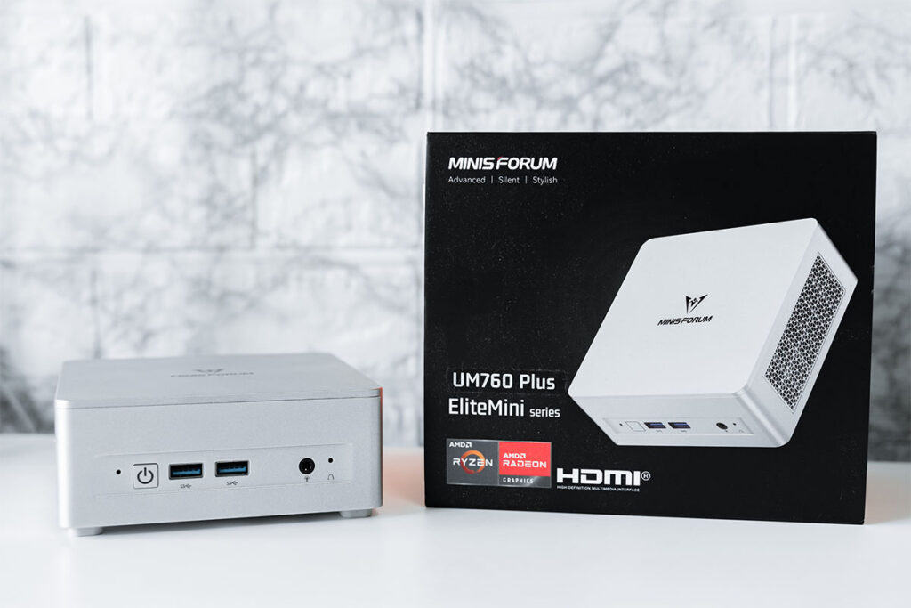 MINISFORUM UM760 Plus レビュー | 幅広い用途に対応のコスパに優れた