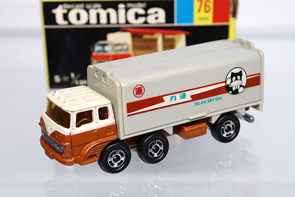 ミニカーショップ ケンボックス トミカ 黒箱☆76☆三菱ふそうウイング