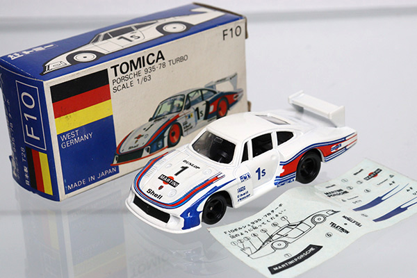 ミニカーショップ ケンボックス トミカ 青箱☆F10☆ポルシェ935-78