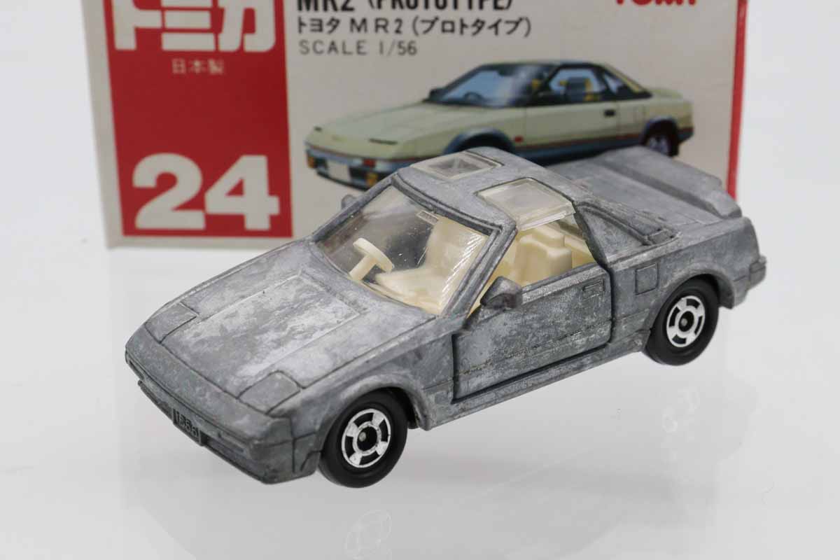 ミニカーショップ ケンボックス トミカ 赤箱(日本製)☆24☆トヨタMR2