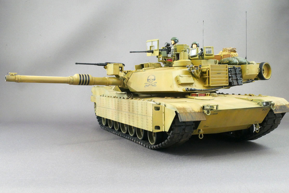 アメリカ軍主力戦車 M1A2 エイブラムス SEP TUSK I/TUSK II メンモデル