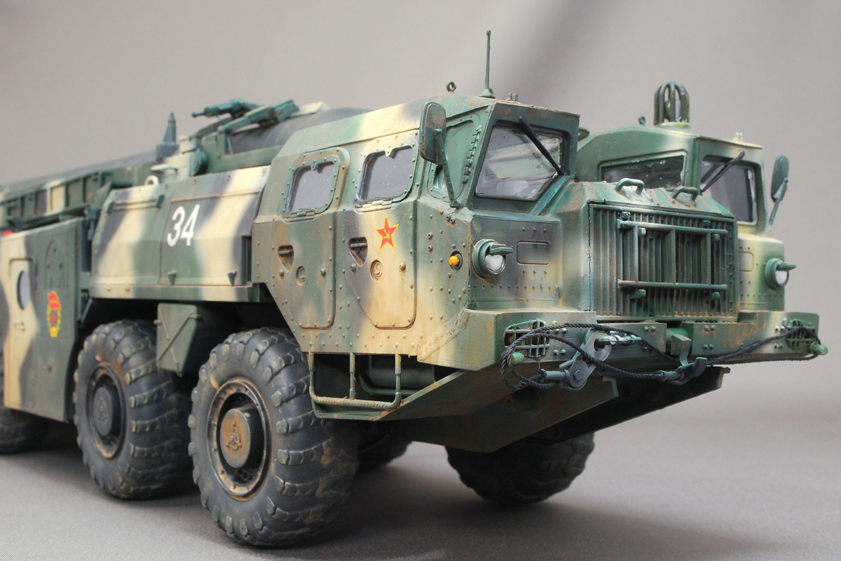 SS-1C スカッドB & MAZ-543 8×8輪駆動大型軍用車両 ソビエト軍