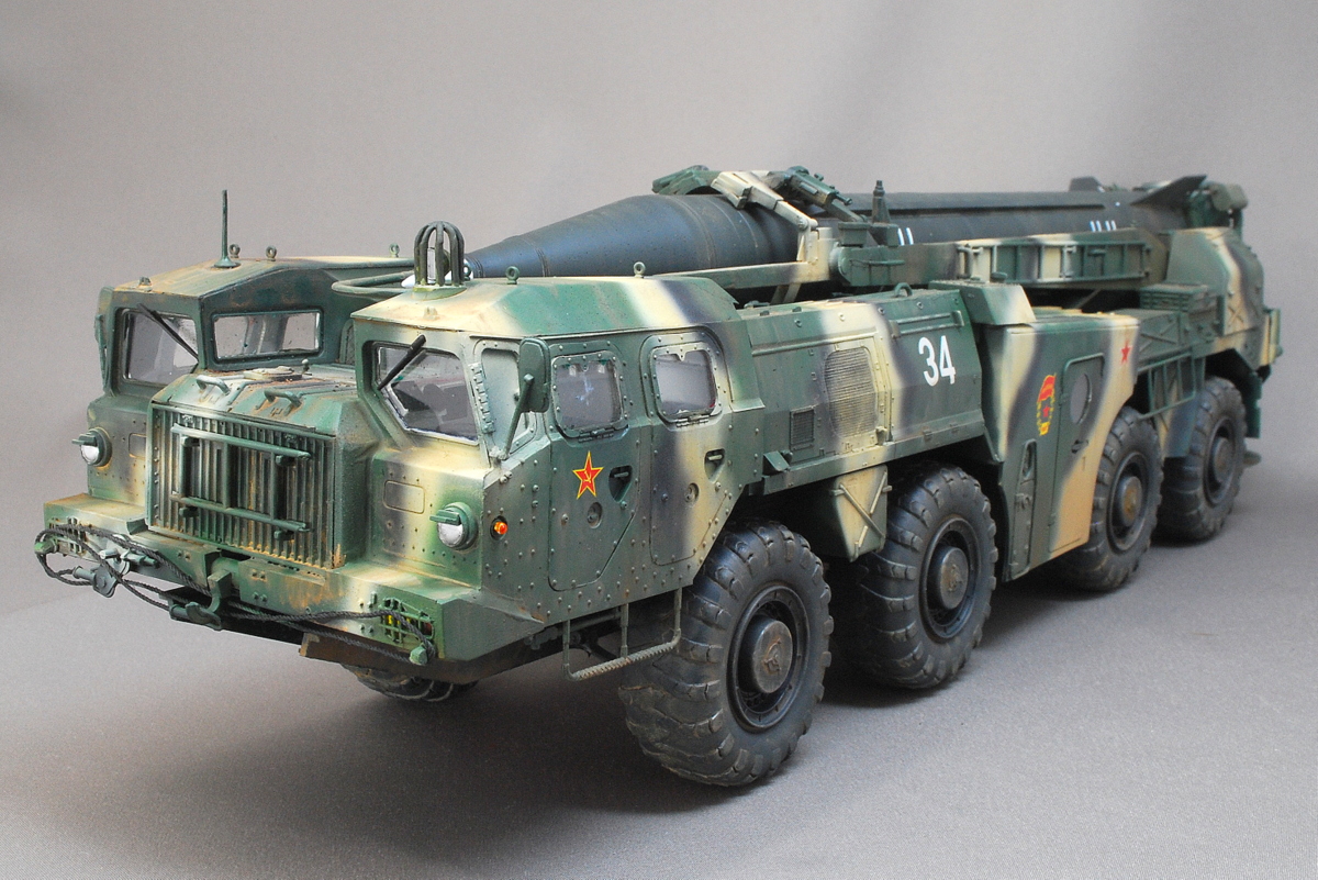 SS-1C スカッドB & MAZ-543 8×8輪駆動大型軍用車両 ソビエト軍