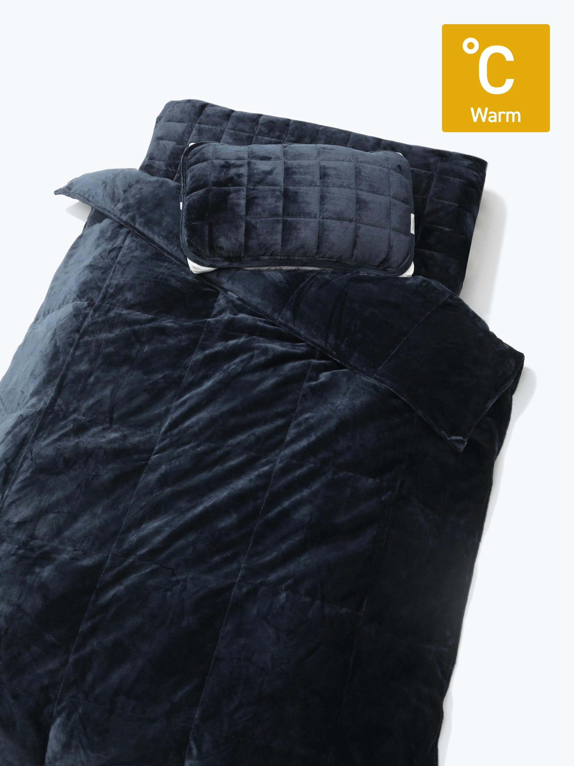 冬用寝具3点セット / 冬用掛け布団・冬用敷きパッド・冬用枕パッド2枚