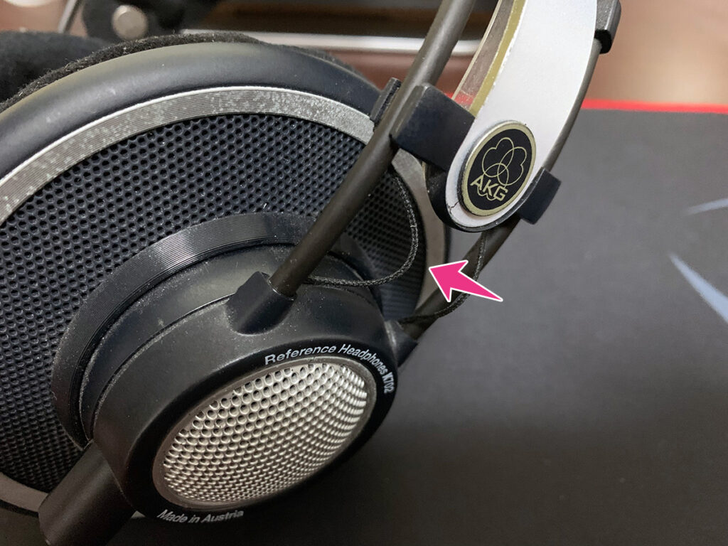 AKG K702 ゴムとイヤーパッドの交換 | kei9.blog