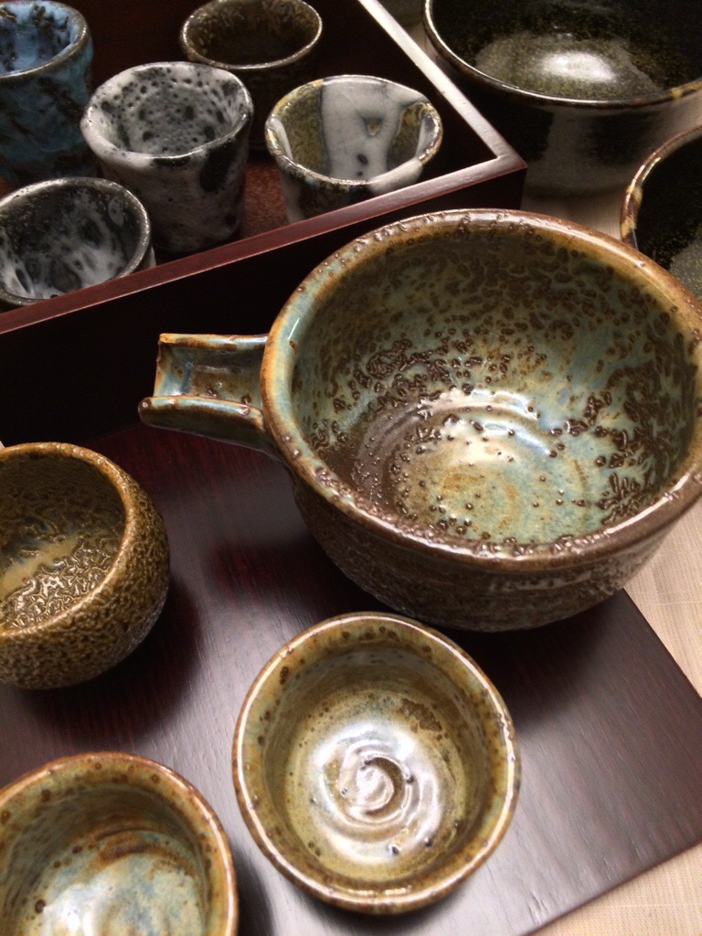 keizogallery 萩原啓蔵 陶芸作品 / 片口酒器とぐい呑み