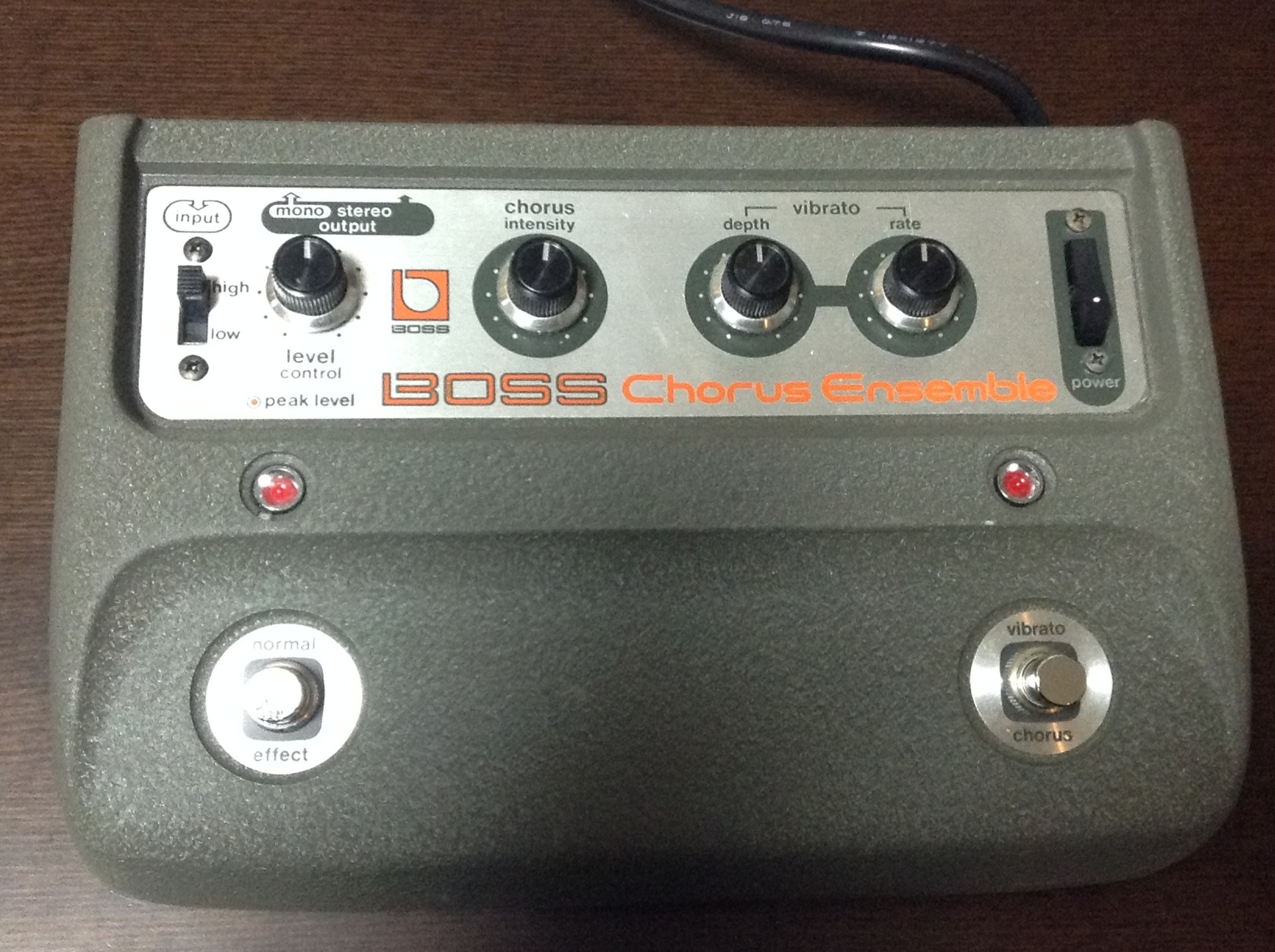 BOSS CE-1 Chorus Ensamble: 昔に比べりゃ 金も入るし・・・・