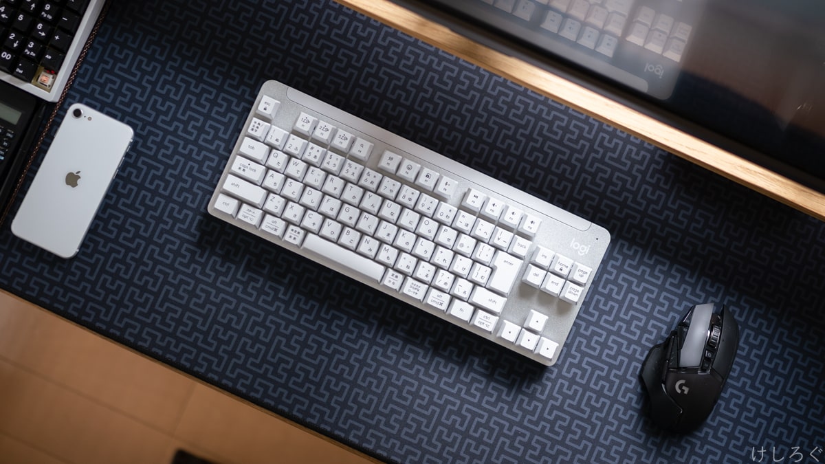 logicool K855 レビュー：1万円で買える無線メカニカルキーボード
