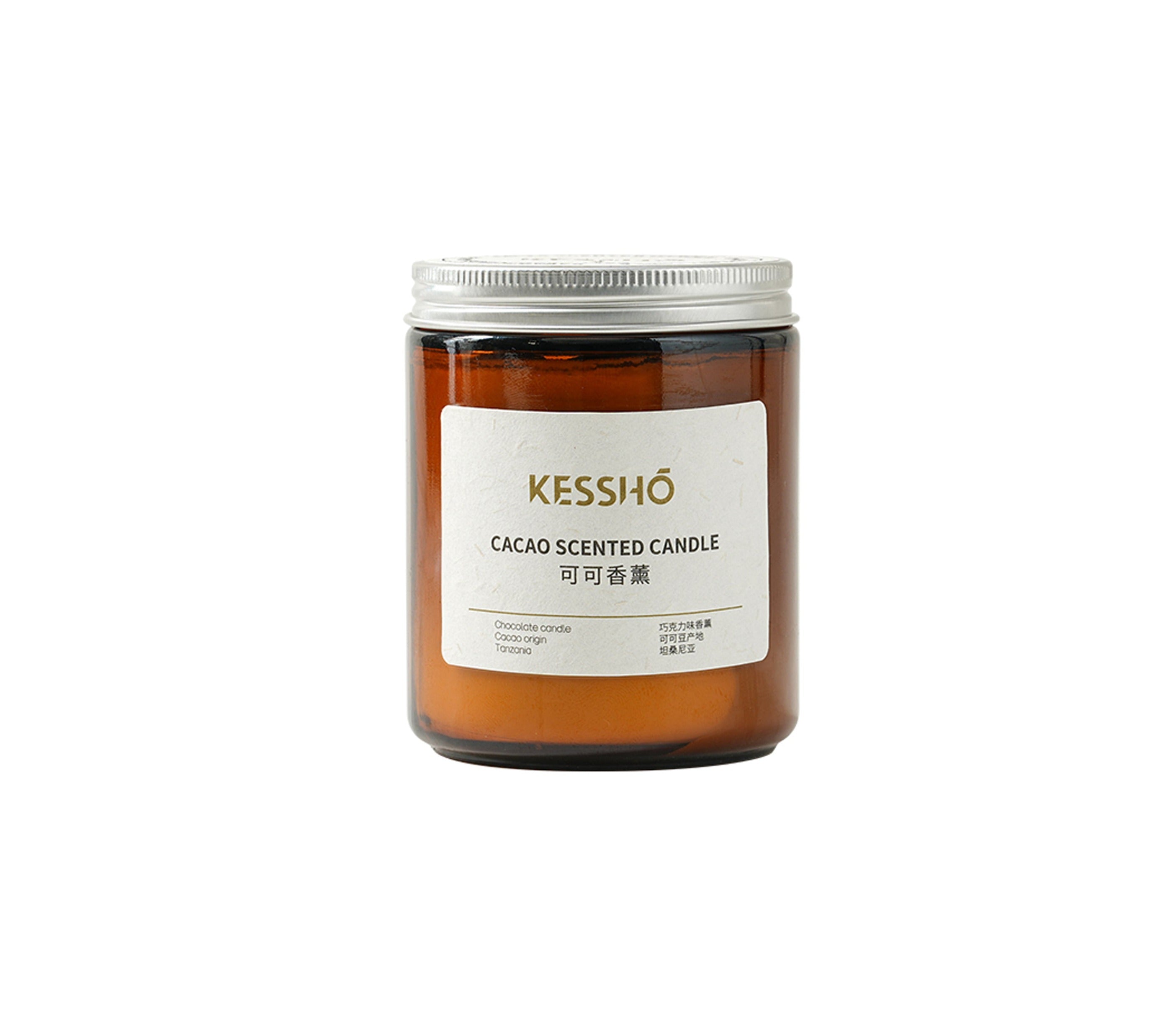 KESSHŌ Cacao Scented Soy Candle – Kokoa Kamili Origin