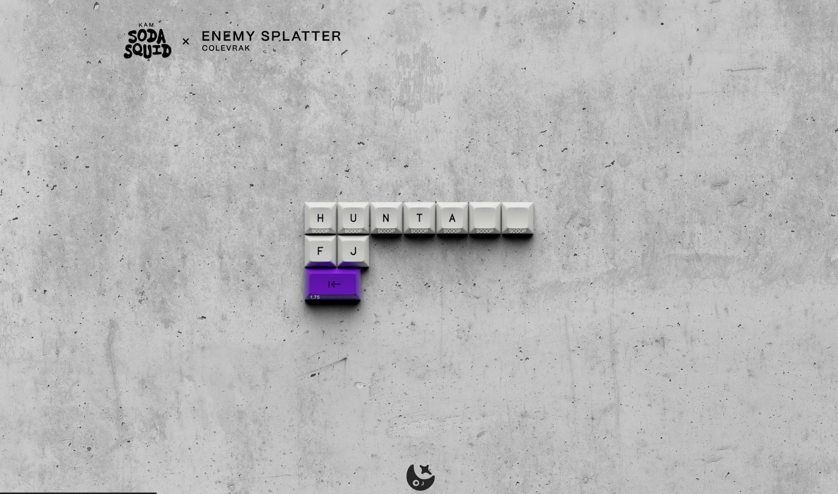 Soda Squid KAM Profile PBT Keycaps|Keyreative