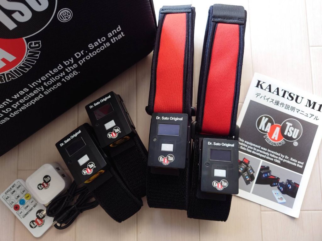 加圧 純正ウェルエイジングベルト 筋力アップくん 脚用 2本 紫 M