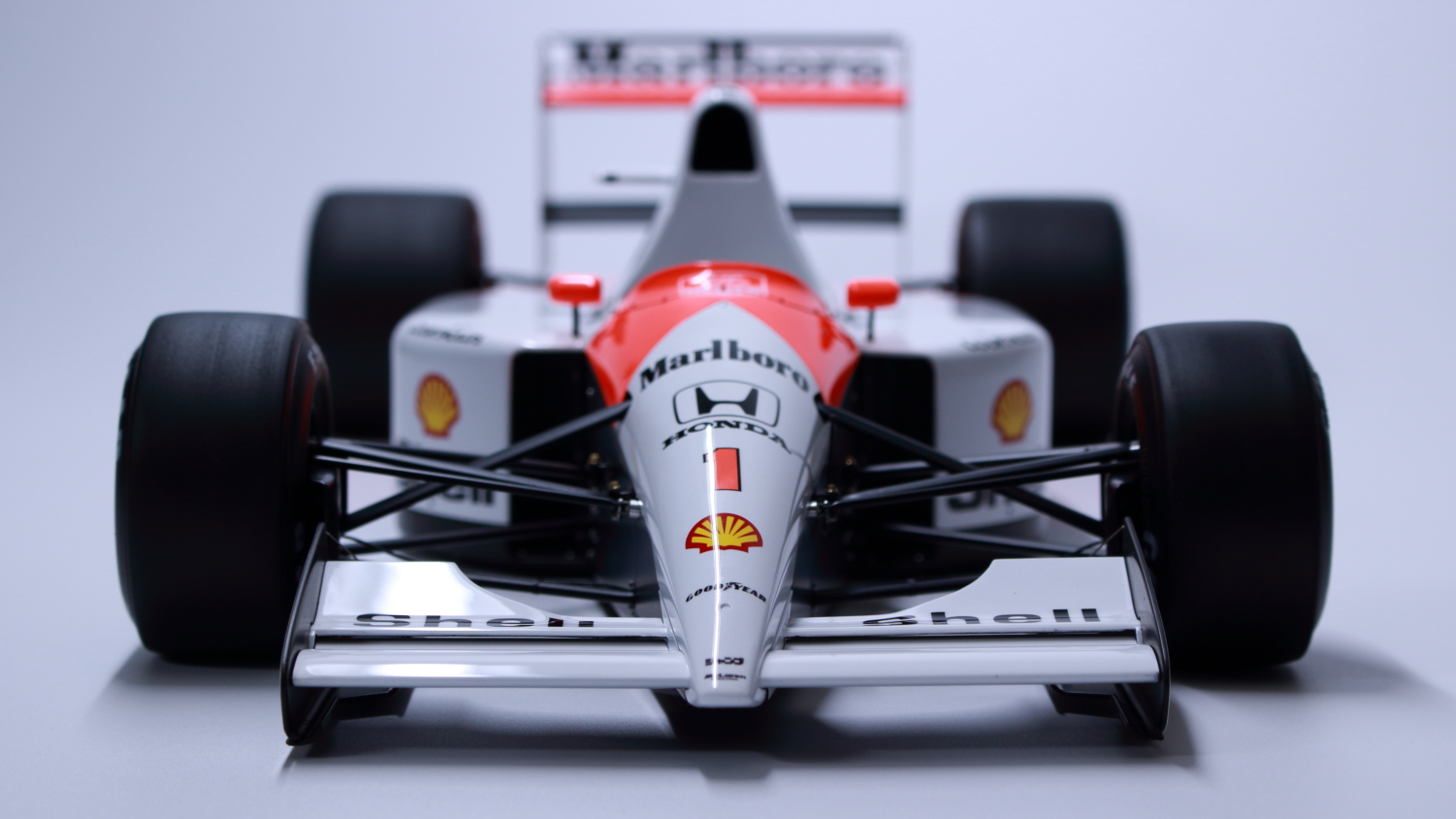 完成 1/12 Mclaren MP4/6 NO.3 メカニカル部分 | Kenji's Scale Model