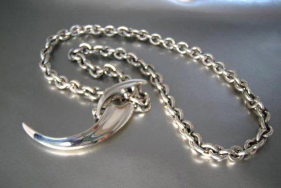 イーグルクロウチョーカー シルバーKI-103-42cm ｜K-SMITH