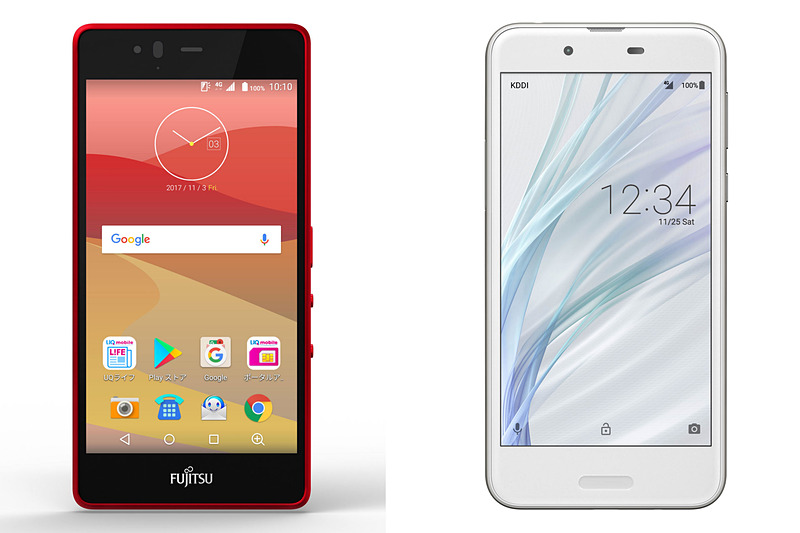 UQの秋冬モデル「arrows M04 PREMIUM」「AQUOS sense」 - ケータイ Watch