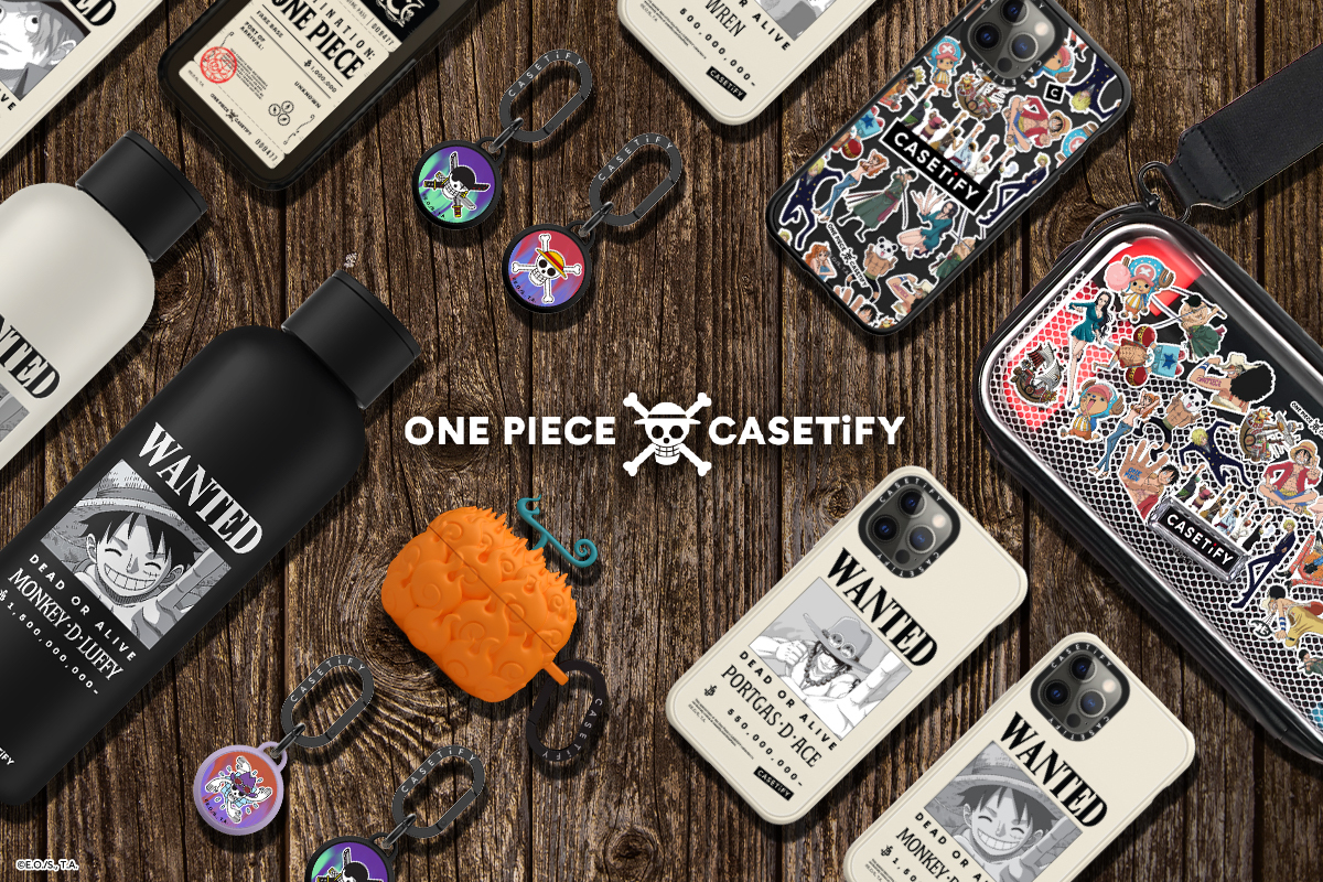 CASETiFY、ワンピースとコラボでスマホアクセサリーなど販売