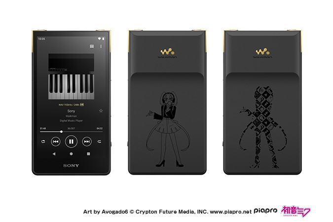 ソニー、「初音ミク」コラボのウォークマンとヘッドホン注文受付を開始