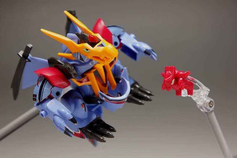 タカラ プラクション 魔神英雄伝ワタル2 ドルドラゴン プラモデル