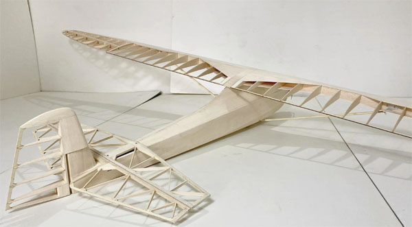 KK HOBBY 】 Grunau Baby 1/4スケール（バルサキット） マイクロ